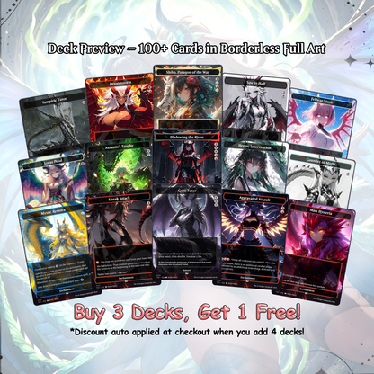 The Ur Dragon Commander cEDH Deck - The Ur Dragon Commander Magic Commander - Magic Proxy Deck with 150+ Unique Cards - Custom Cards MTG Proxy for Casual Play