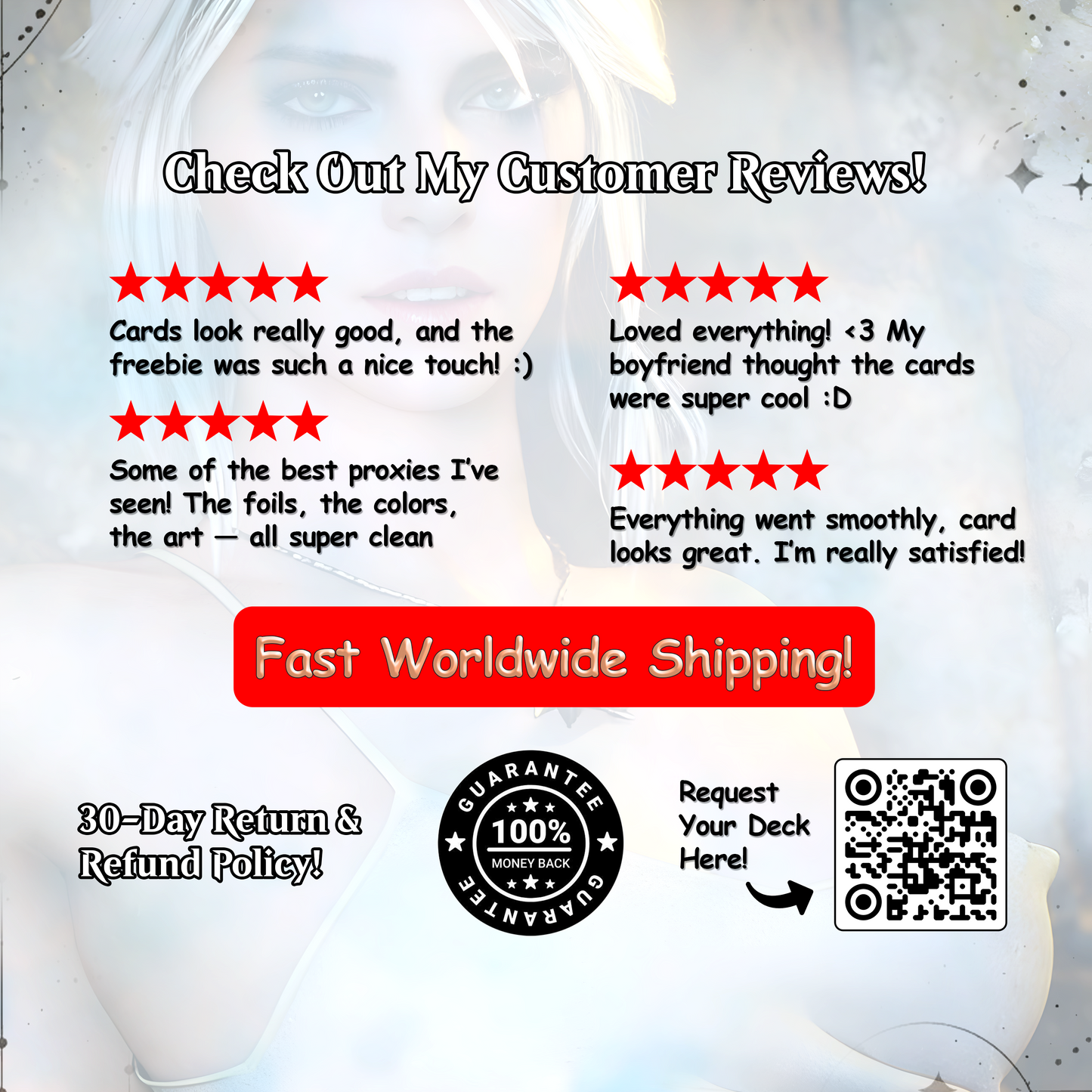 The Witcher Commander cEDH Deck - The Witcher Commander Magic Commander - Magic Proxy Deck with 160+ Unique Cards - Custom Cards MTG Proxy for Casual Play