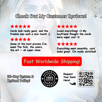 The Witcher Commander cEDH Deck - The Witcher Commander Magic Commander - Magic Proxy Deck with 160+ Unique Cards - Custom Cards MTG Proxy for Casual Play