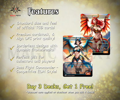 The Ur Dragon Commander cEDH Deck - The Ur Dragon Commander Magic Commander - Magic Proxy Deck with 150+ Unique Cards - Custom Cards MTG Proxy for Casual Play