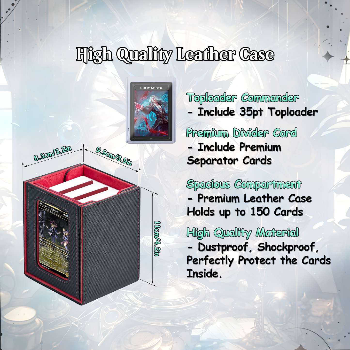 Yu-Gi-Oh MTG EDH Commander Proxy Deck - Dark Magic! - Wizards - 100 Cards, 8 Tokens - Magic - Gathering - Yugioh - Proxies - Orica