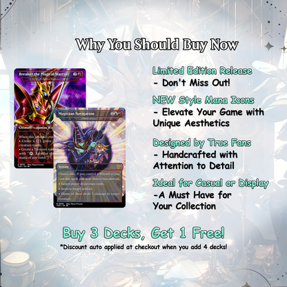 Yu-Gi-Oh MTG EDH Commander Proxy Deck - Dark Magic! - Wizards - 100 Cards, 8 Tokens - Magic - Gathering - Yugioh - Proxies - Orica