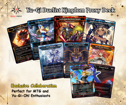 Yu-Gi-Oh! cEDH Deck - Yu-Gi-Oh Magic Commander - Magic Proxy Deck with 150+ Unique Cards - Custom Cards MTG Proxy for Casual Play