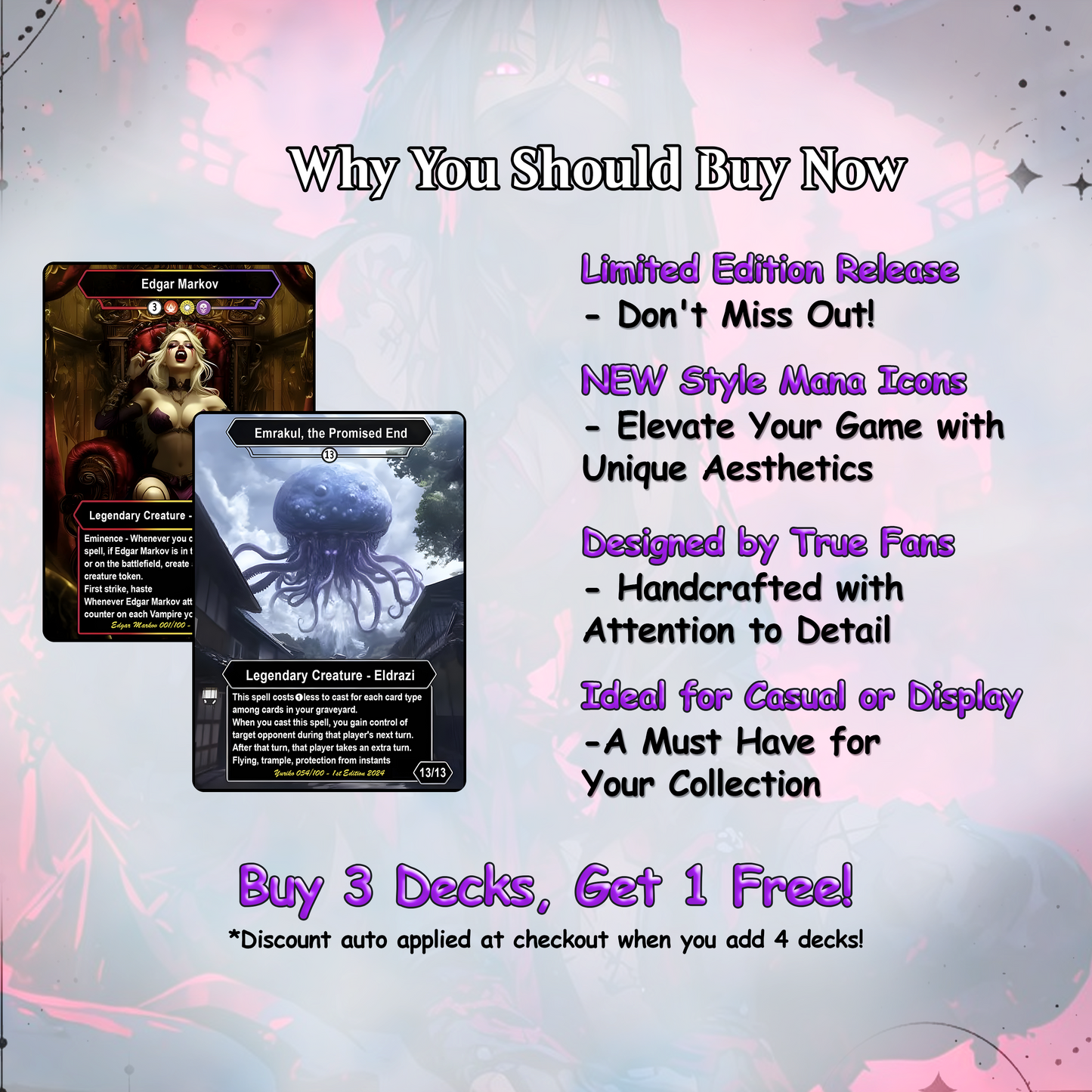 Yuriko Commander Ninja Deck – Custom Cards for Casual Play