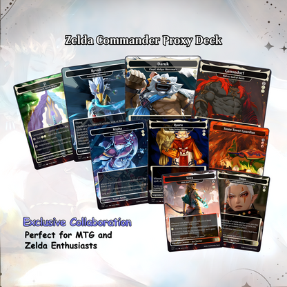 Saviors of Hyrule Commander cEDH Deck - Saviors of Hyrule Commander Magic Commander - Magic Proxy Deck with 160+ Unique Cards - Custom Cards MTG Proxy for Casual Play