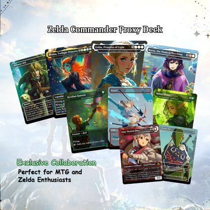 Saviors of Hyrule – 100 Card Zelda Themed Commander | Custom MTG Proxy EDH