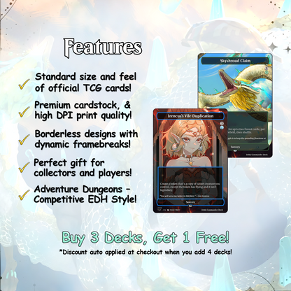 Saviors of Hyrule – 100 Card Zelda Themed Commander | Custom MTG Proxy EDH