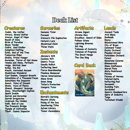 Saviors of Hyrule – 100 Card Zelda Themed Commander | Custom MTG Proxy EDH
