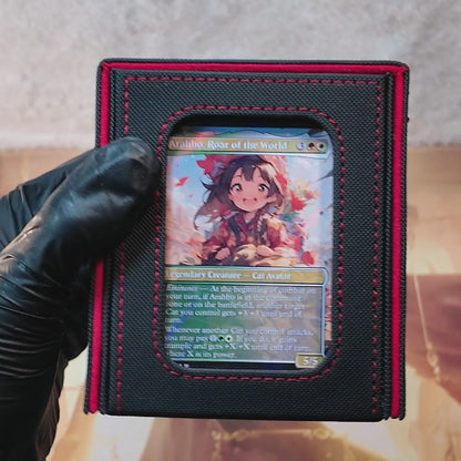 Chibi Catgirl MTG Deck - Arahbo EDH | Competitive Roar of the World | 100+ Premium Custom Cards