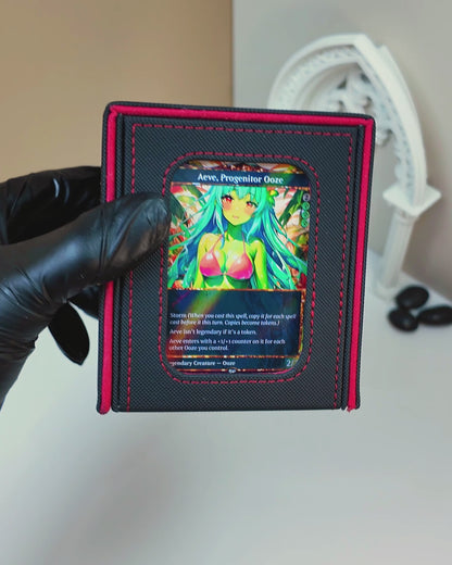Ooze Tribal / Slime Storm Anime Style Waifu Proxy Commander Deck Special Edition Custom MTG EDH Deck English High Quality Cards